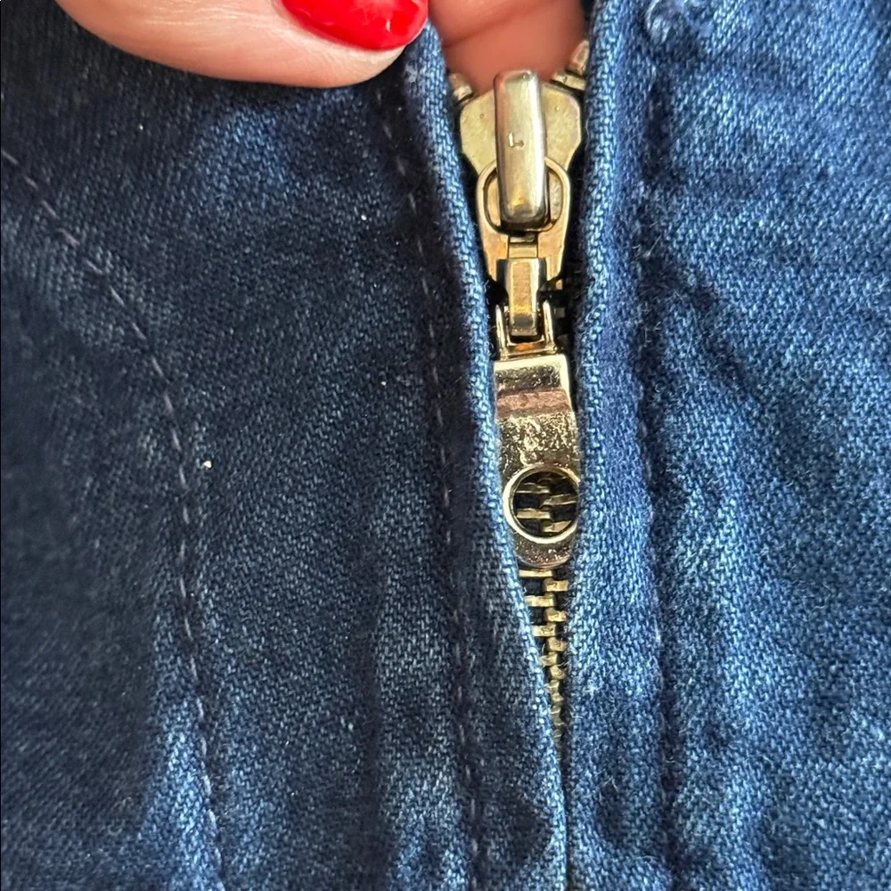 Vintage Riveted Lee Denim Vest